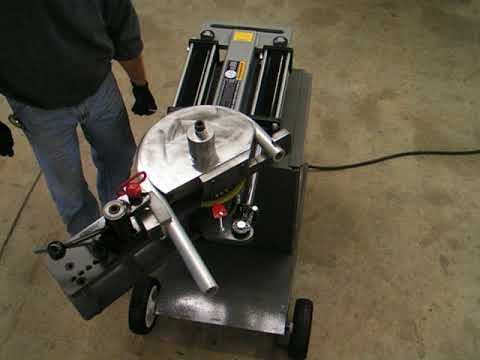 Rotary Draw Bending 1.5" stainless on 8"CLR