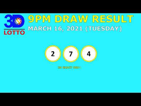 9pm Lotto Result March 16 2021 (Tuesday) PCSO Today