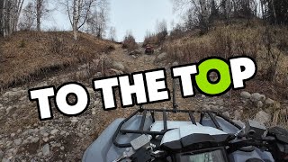 Alaska ATV Ride Up Bald Mountain aka 'Baldy' | Steep & Technical Trail