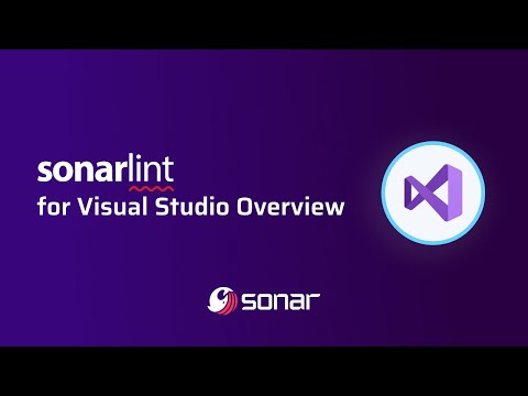 SonarQube for IDE: Visual Studio Overview | a free and open source IDE extension