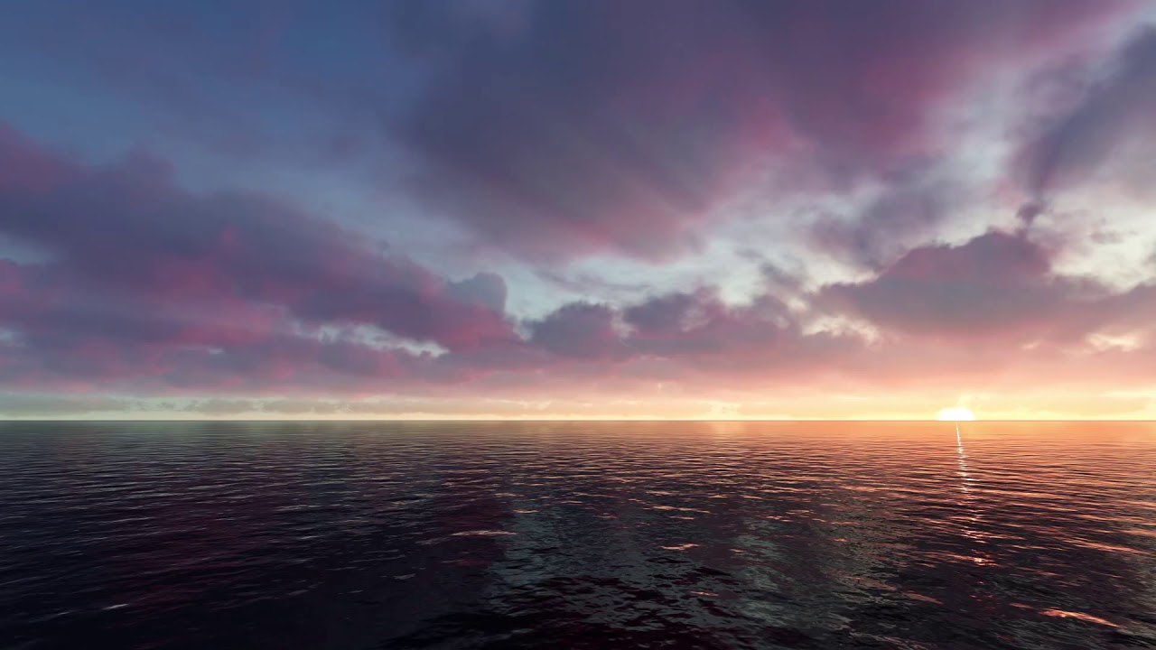 Oceanic Sunset Live Wallpaper