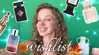 PERFUMERY WISHLIST FALL 2025 | most desired fragrances #perfumery