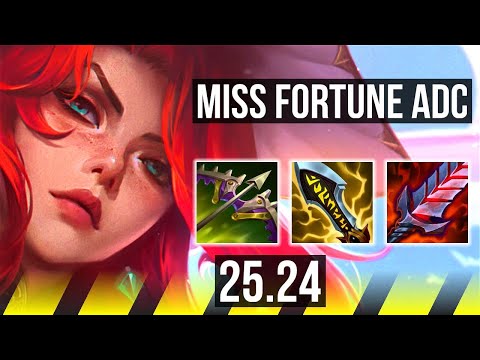 MISS FORTUNE & Bard vs ASHE & Sona (ADC) | Perfect KDA: 16/0/8, 57K damage | NA Challenger | 25.24