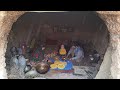 A Hard Rainy Day With Cave Family ️ The Secret Of Amazing Local Bread And Meat