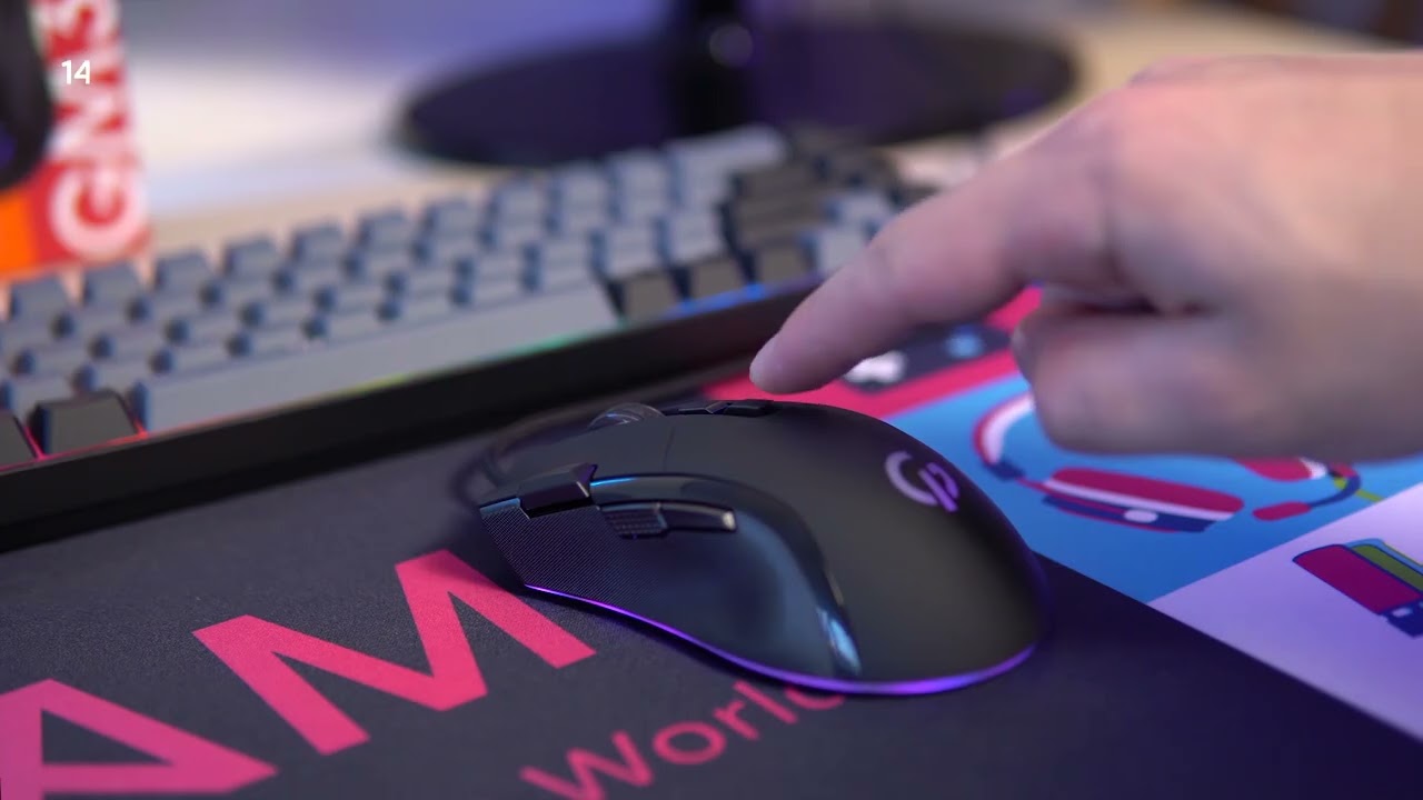 Ігрова комп'ютерна миша GamePro GM385 (Black) video preview
