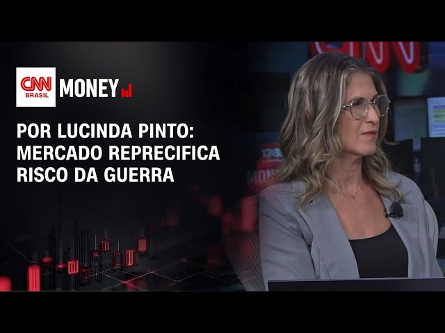Por Lucinda Pinto: mercado reprecifica risco da guerra | FECHAMENTO DE MERCADO