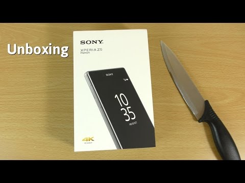 Sony Xperia Z5 Premium Chrome - Unboxing & First Look! (4K)