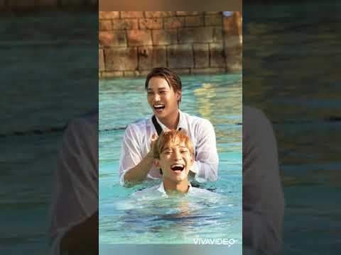 Exo and Pool...I. love their smiles. I can see how they were happy in that photoshooting.
