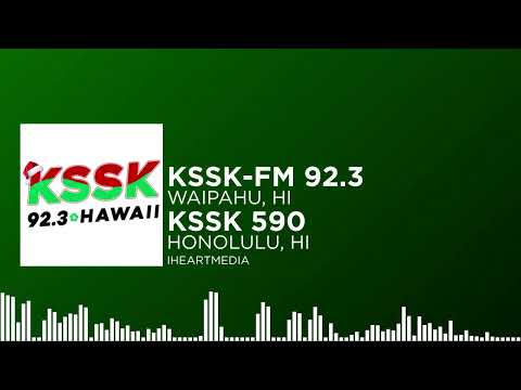 KSSK-FM 92.3 Waipahu, HI / KSSK 590 Honolulu, HI "92.3 KSSK" Legal ID [Christmas Music](11/11/24)
