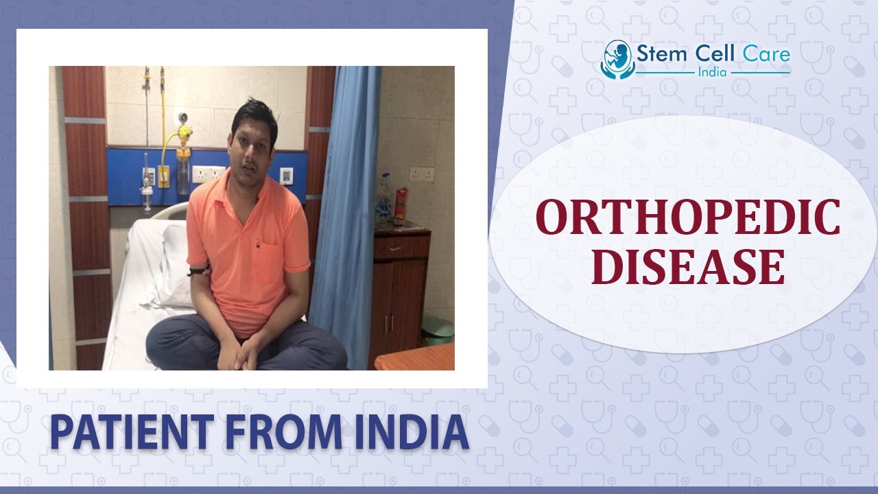 Patient with orthopedic disorder shares his experience at SCCI| orthopedic treatment| Stem cellsPatient with orthopedic disorder shares his experience at SCCI| orthopedic treatment| Stem cells
