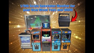 Spectator Monitor for your New Wave Toys Dragons Lair or Space Ace v2 unit