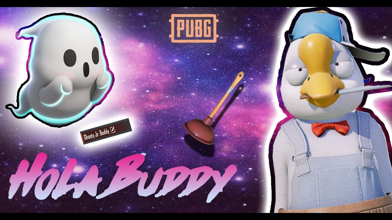 GHOSTY Jr. BUDDY SPIN! DID I GET LUCKY? #pubgmobile