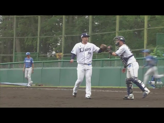 【ファーム】ライオンズ・上間永遠 7回103球6奪三振無失点の好投を見せる!! 2024年5月28日 埼玉西武ライオンズ 対 北海道日本ハムファイターズ