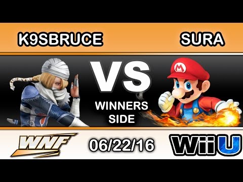 WNF 2.7 - NIPS | K9sbruce (Sheik) Vs. Sura (Mario) Winners Side - Smash Wii U
