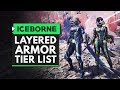 Monster Hunter World Iceborne | The Ultimate Layered Armor Tier List