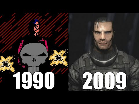 Evolution of The Punisher Games [1990-2009]