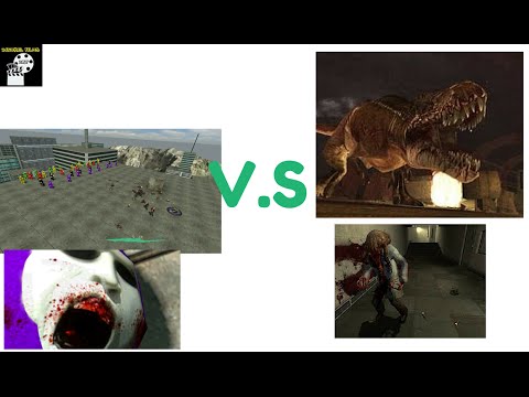 Slendytubbies Vs Zombies and Dinosaurs