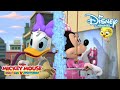 Mickey Mouse Doldwaze Avonturen | Liedje: Samenwerken ? | Disney Channel NL