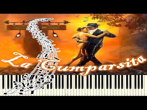 Кумпарсита / La Cumparsita (very easy) piano tutorial