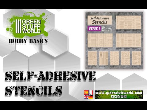 Hobby Basics : Self-Adhesive Stencils