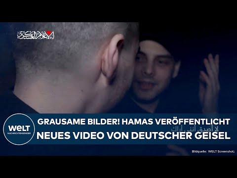ISRAEL: Grausame Bilder aus Gaza! Hamas veröffentlicht neues Video von deutscher Geisel
