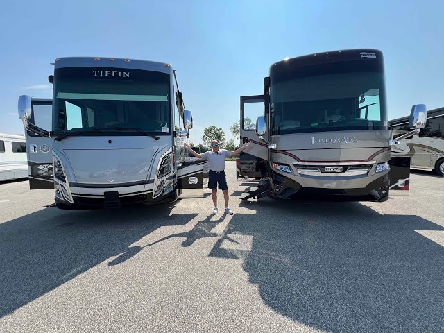 Preview image of 2025 Tiffin Zephyr 45 FZ Vs 2024 Newmar London Aire 4551 youtube video