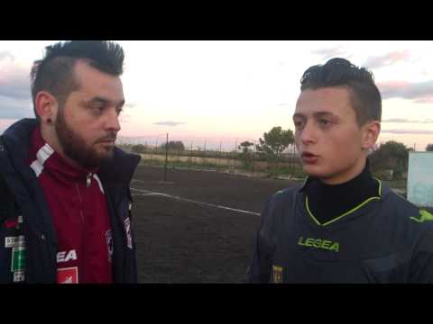 Nuova Andria vs Rocchetta Sant'Antonio 2-1. Intervista post partita a Pasquale Caporale