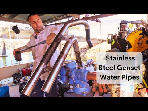 Stainless Steel Genset Waterpipes - Project Brupeg Ep. 357