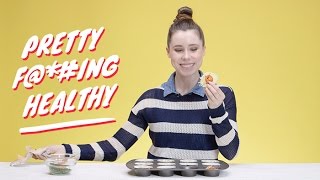 30-Calorie Cauliflower Pizza Bites | Pretty F@*#ing Healthy