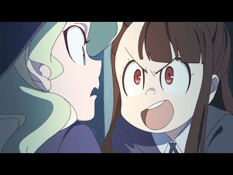 Akko and Diana moments in Little Witch Academia: The Enchanted Parade (English Sub)