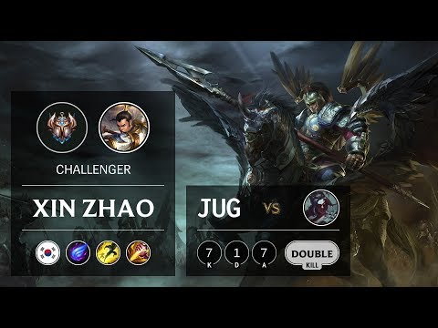 Xin Zhao Jungle vs Kayn - KR Challenger Patch 9.11