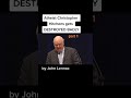 Christopher Hitchens DESTROYS John Lennox on the Dangers of Christianity and Religion #shorts