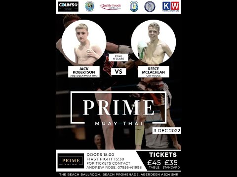 Fight 11 - Reece Mclachlan Griphouse vs Jack Robertson AMT