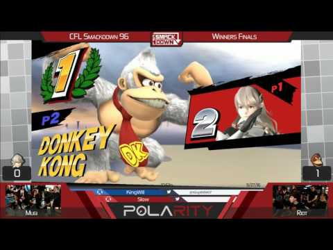 CFL Smackdown 96 WiiU - Riot (DK) vs Mugi (Corrin) - Winners FInals