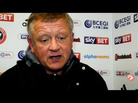 Chris Wilder's Swindon reaction