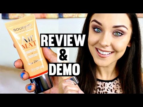 Bourjois Air Mat Foundation Review & Demo / Tutorial | KatesBeautyStation