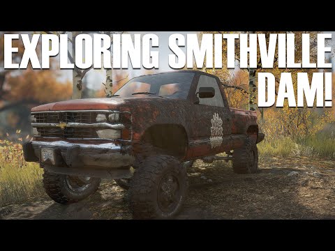 Exploring Smithville Dam - Snowrunner | Hard Mode Career | Michigan | Episode 8