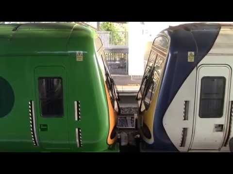 Navan Road Parkway HD-Irish Rail 29000 class no.29012+29013 departs for Maynooth+22000 class passes