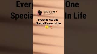 Everyone Has One Special Person In Life 😌🥀| Faketweet Reels video |whatsapp status💕#shorts #love