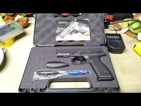 The newest handgun from American Tactical: The FXH-45 Moxie