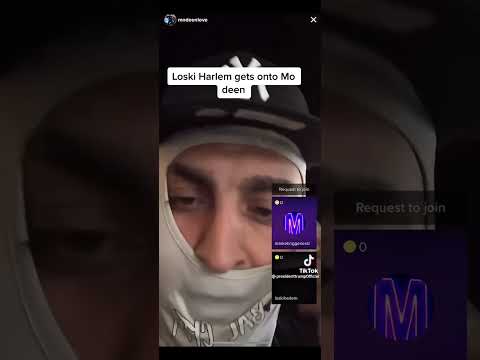 Loski Harlem gets onto modeen