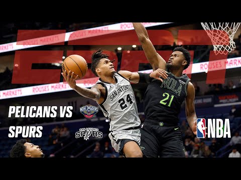 NBA Mini: New Orleans Pelicans vs. San Antonio Spurs | Extended Highlights