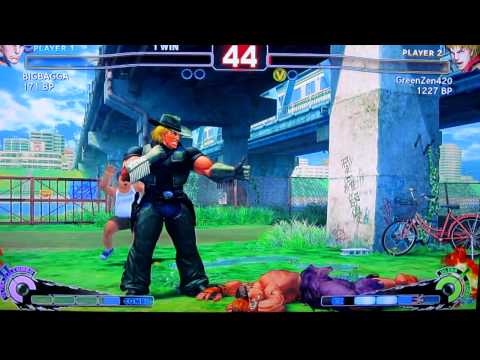 SSF4 BIGBAGGA VS GreenZen420