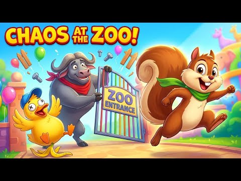 EPISODE 8 | Zoo Disaster | Funny and Crazy Cartoon 