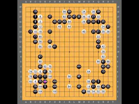 AlphaGo vs AlphaGo 19 棋譜