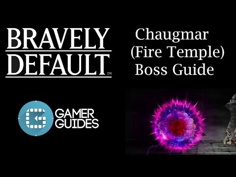 Bravely Default: Chaugmar Fire Temple Boss