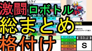 【総まとめ格付け】これまでの激闘ロボトル★5比較！！！【メダロットＳ】