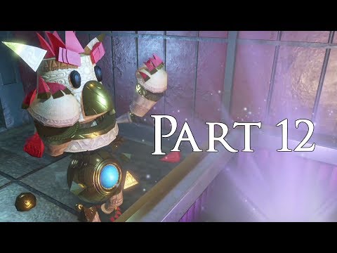 Knack 2 Walkthrough Gameplay Part 12 - The Dig - Digging up Titans  (PS4 Pro 60 fps)