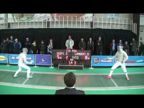 2018 156 T64 19 M S Individual Padoue ITA WC GREEN LAMBERT FRA vs SCEPI ITA
