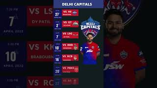 Delhi Capitals (DC) IPL 2022 Full Schedule: Date, Time, Venue, Fixtures of All Matches.